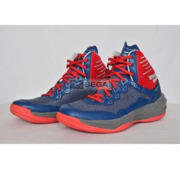 Sega Wave Basketball Shoes (Navy Red)