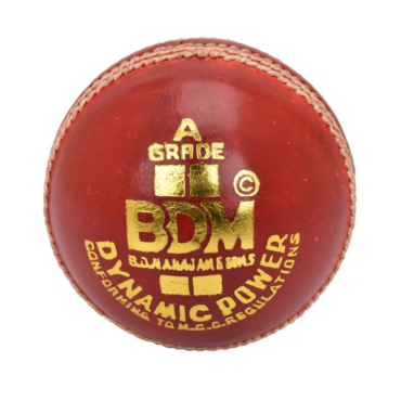 BDM Dynamic Power Cricket Leather Ball (Pack of 6)