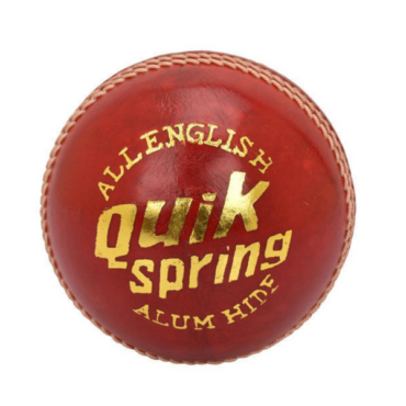 BDM Quick Spring Cricket Leather Ball (Pack of 1 & 6)