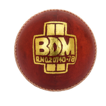 BDM King Fisher League Cricket Leather Ball (Pack of 1 & 6) p1
