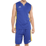 Nivia Panther Basketball Jersey Set (Royal Blue)