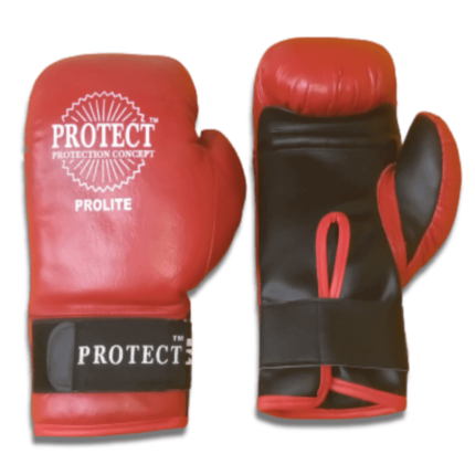 Protect Prolite Boxing Gloves (Leather Made)