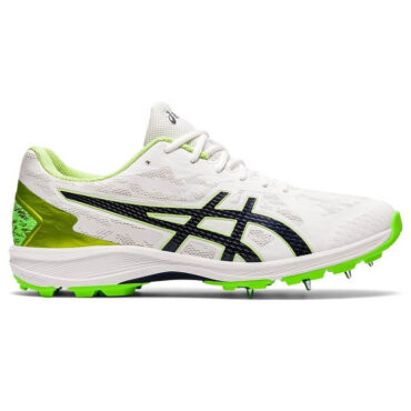 Asics Strike Rate FF Cricket Shoes (White/Peacoat)