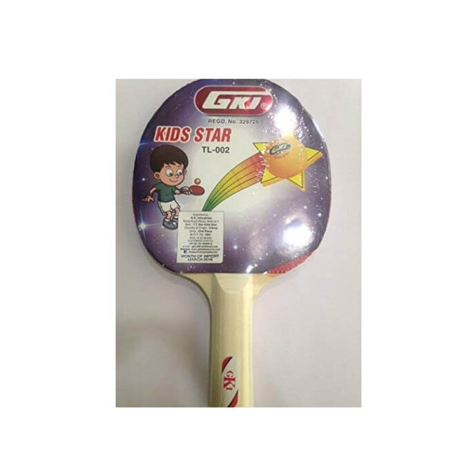 GKI Kids Star Table Tennis Bat