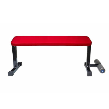 Bodyfit Flat Red Seat Leg Support Bench
