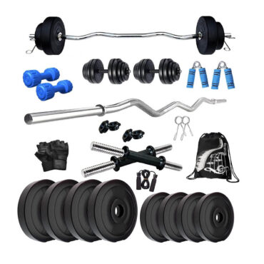 Bodyfit 10Kg Complete Home Gym Dumbbell Kit
