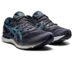 Asics Gel-Nimbus 23 Running Shoes (Carrier Grey/Digital Aqua)