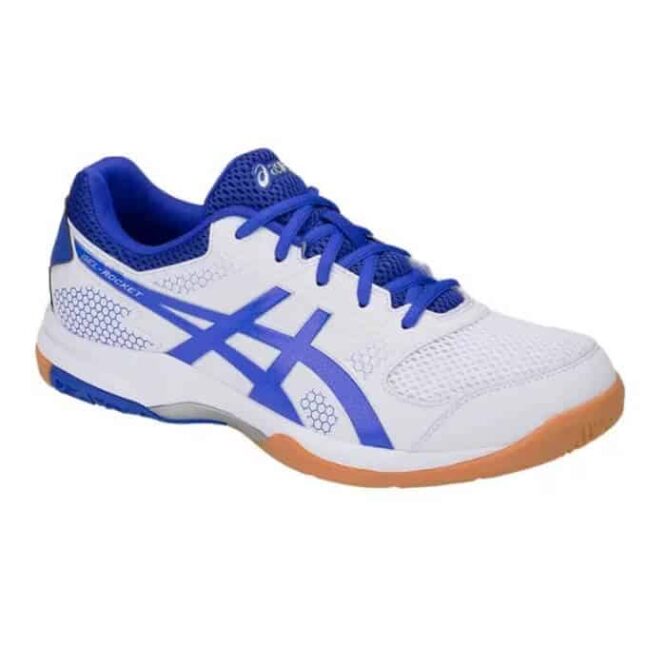 Asics Gel-Rocket 8 Badminton Shoes (Azure/White)