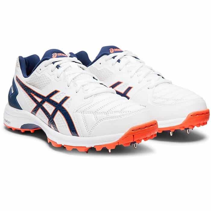 Buy Asics Gel-300 Not Out Cricket Shoes (White/Blue Expense) Online At Low  Prices In India | Sportswing.in