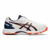 Asics Gel-300 Not Out Cricket Shoes (White/Blue Expense)
