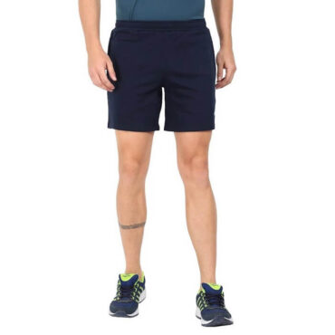 Asics Men's Terry Embroidered Logo 7 Inch Shorts - Midnight