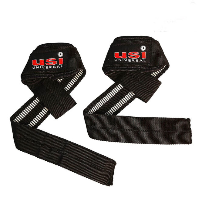 USI Leather Lifting Wraps With Wrist Support (3)