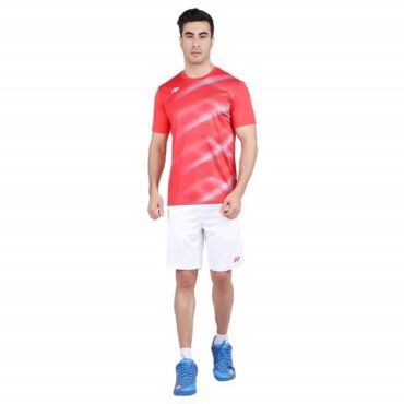 YONEX-1706 Badminton T-shirt-HIGH-RISK-RED
