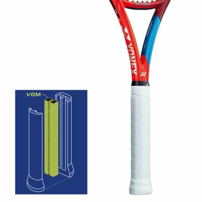 Yonex Vcore100L Tennis Racquet (tangored-280g-G3)