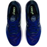 Asics Gel-Nimbus 23 Running Shoes(Monaco Blue/Bright Lime) P2