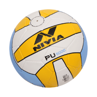 Nivia PU-5000 Stiched Volleyball (32 Panel)