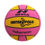 Nivia Water Polo Rubber Moulded Swimming (Pink)