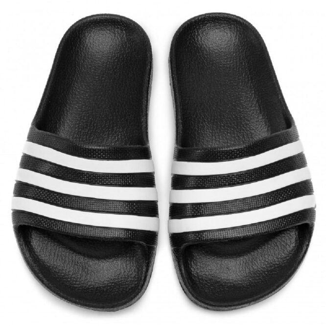 Adidas Adilette Comfort Slippers Men's (CBLACK/FTWWHT/CBLACK) UK-10