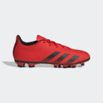 Adidas Predator Freak.4 FXG Football Shoes Men's (RED/CBLACK/RED)