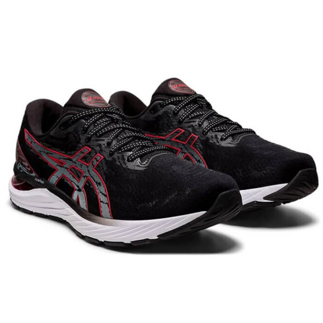 Asics Gel-Cumulus 23 Running Shoes ( Black/Electric Red)