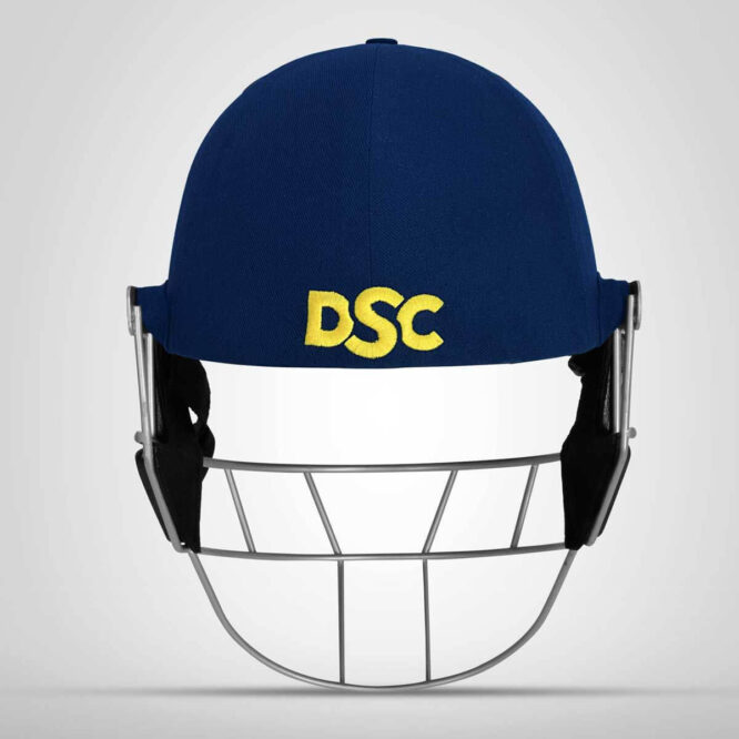 DSC Scud Lite Titanium Cricket Helmet (Navy)