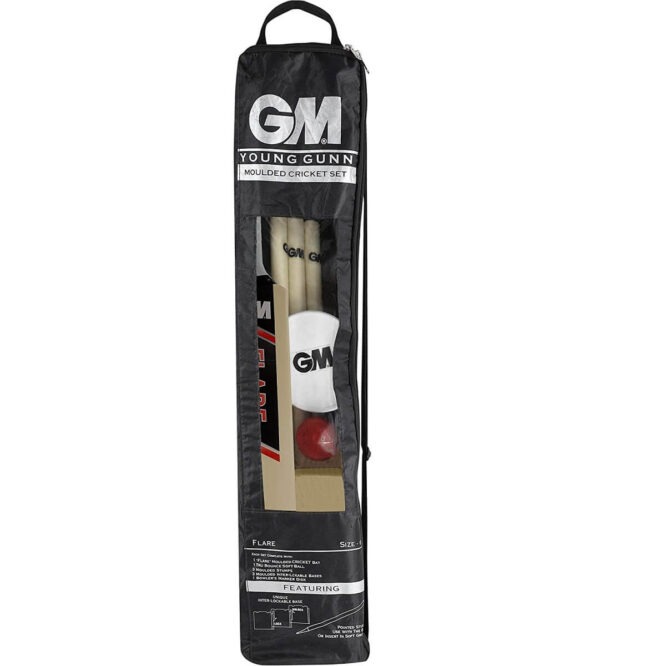 GM Flare Plastic Cricket Kit -(1 Bat set, Size-6)