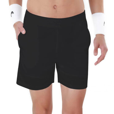 Head HPS 1097 Tennis Shorts (Black) L
