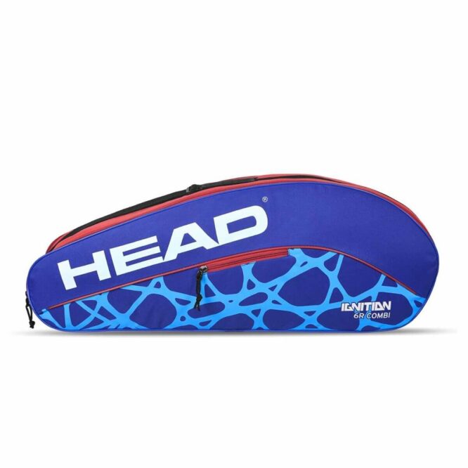 Head Ignition 6R Combi Badminton Kit Bag (Blue-Red)