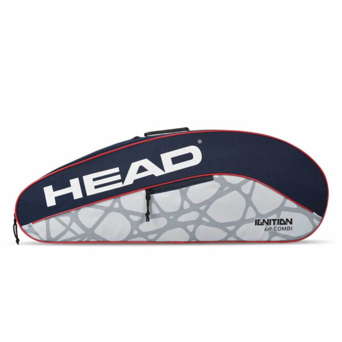 Head Ignition 6R Combi Badminton Kit Bag (Navy-Grey)