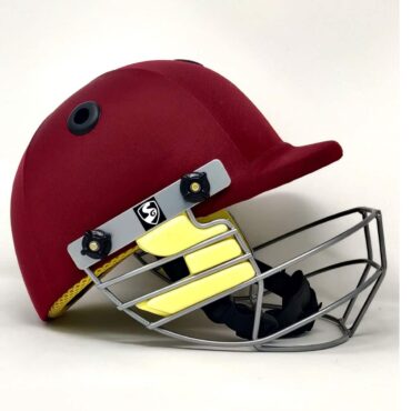 SG Blazetech Cricket Helmet-Mens (Maroon)