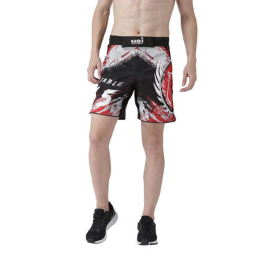 USI Unbeatable Tuf Stretch Shorts-Red