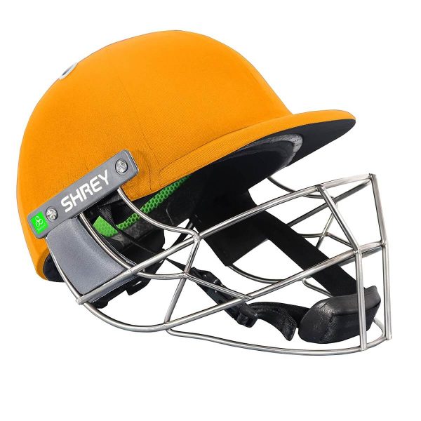 Shrey Koroyd Stainless Cricket Helmet-Gold