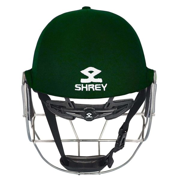 Shrey Koroyd Stainless Cricket Helmet-Green