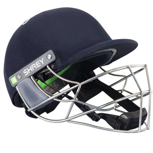 Shrey Koroyd Stainless Cricket Helmet-Navy Blue