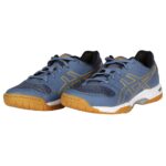 Asics Gel-Courtmov+ Men’s Badminton Shoes (Strom Blue/Sunflower)