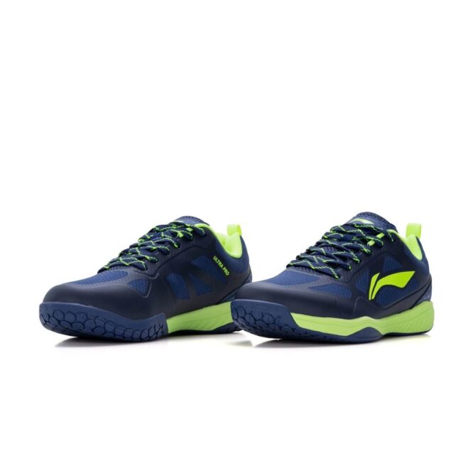 Li-Ning Ultra Pro Badminton Shoes (Navy/Lime)