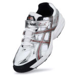 PRO ASE Men's Crt_fs101 Cricket Shoes (White-Red)