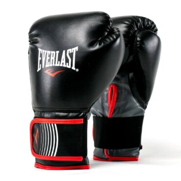 Everlast CORE Training Boxing Gloves (Black/Red)