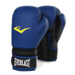 Everlast Matt Boxing Gloves with Injection Moulder (Blue)