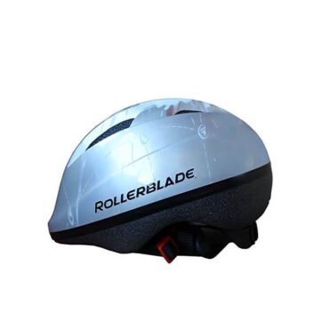 Rollerblade Zap Kid XT Skating Helmet - Silver/Black