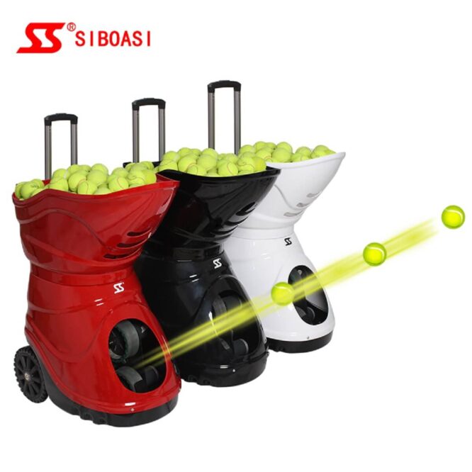 Siboasi 4015 Tennis ball Machine With Remote Control