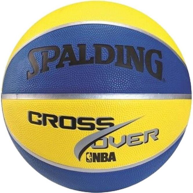Spalding Cross Over Basketball -Size 7 (Multicolor)