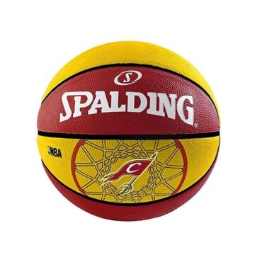 Spalding Team Cavaliers Basketball (Size7) Red/Yellow