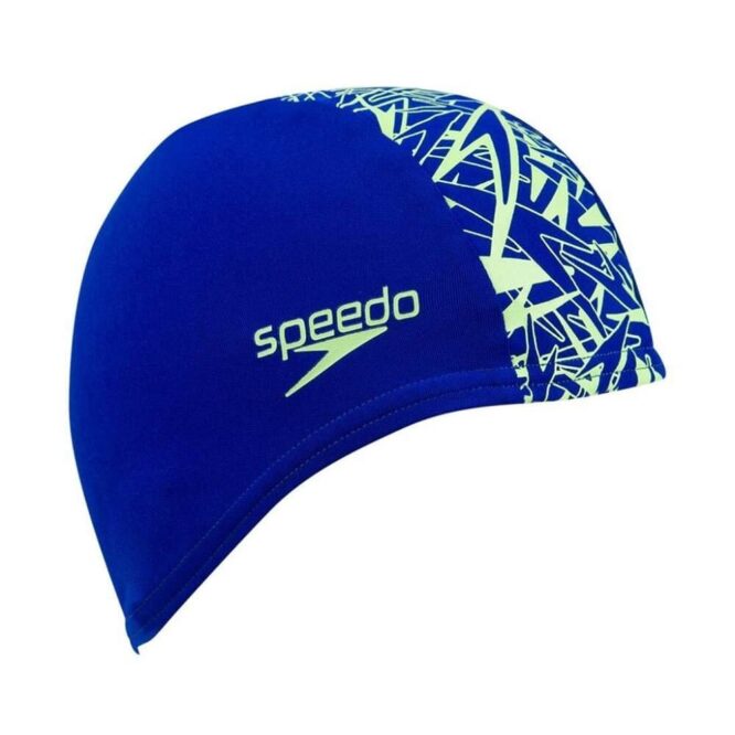 Speedo Nylon Endurance Cap, 1SZ (Chroma Blue/Bright Zest)