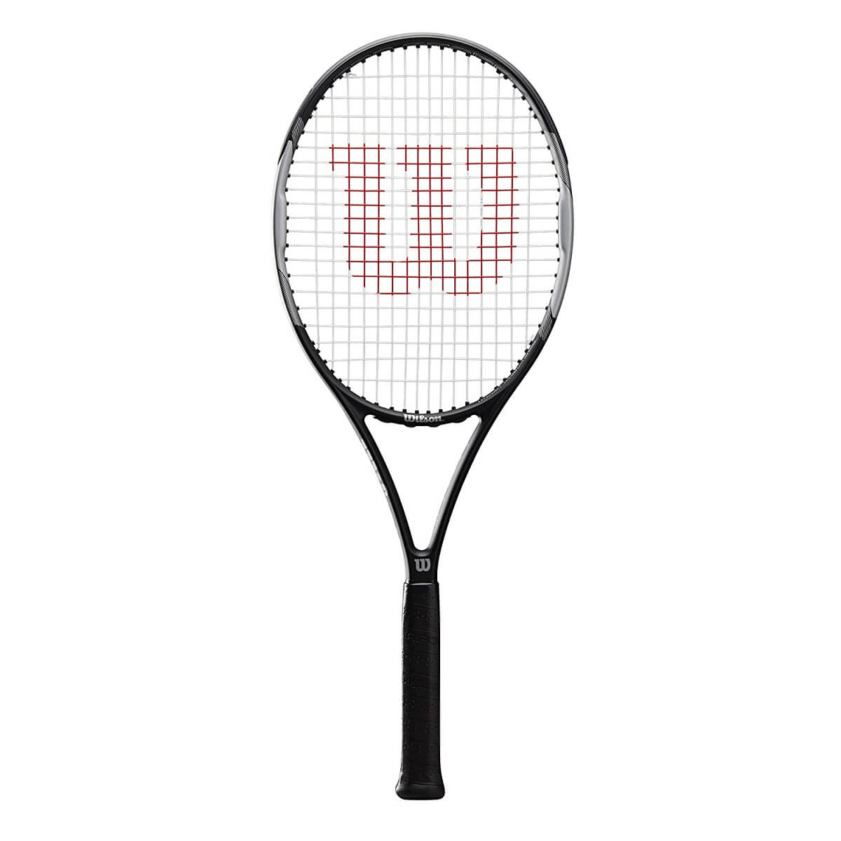 WILSON Pro Staff Precision 103 Strung Tennis Racquet (Black/Grey ...