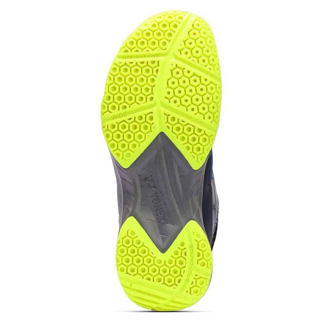Yonex SHB37WEX Power Cushion Badminton Shoes (Navy/Yellow)