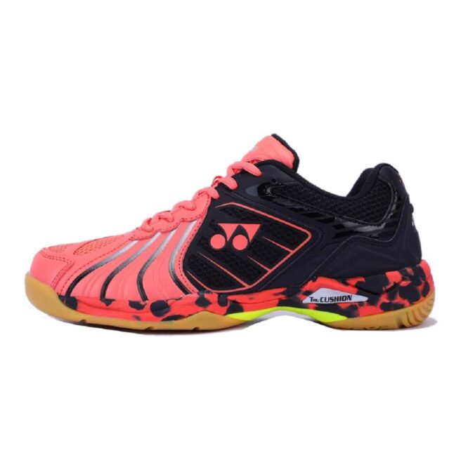 Yonex Super Ace Light 2 Badminton Shoes (Neon Coral/Black)