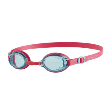 Speedo Jet Swimming Goggles, Kids Free Size (Ecstatic Pink/Aquatic)