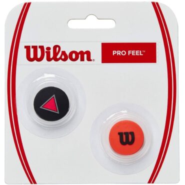 Wilson Pro Feel Clash Dampener (pack of 2, Black-Red)
