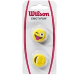 Wilson Winking Tongue Out/Star Eyes Dampener (Pack of 2, Yellow)